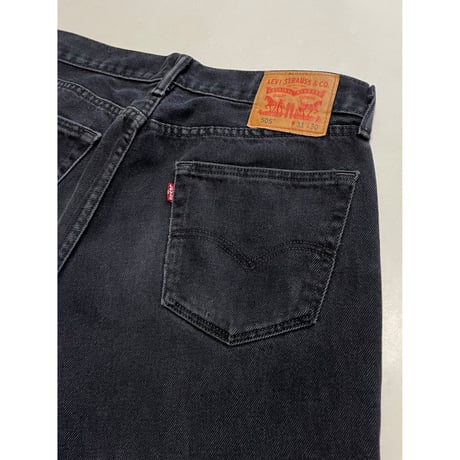 USED Levi's リーバイス 505 ブラック 33/30