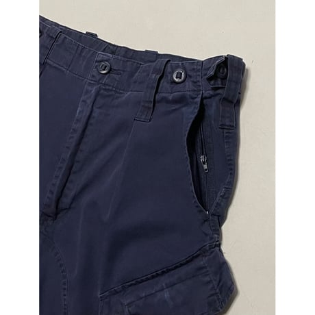 USED イギリス軍　ロイヤルネイビー　カーゴパンツ　斜めポケット 75/88/104