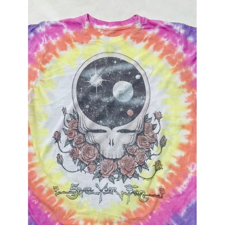 USED 00's GRATEFUL DEAD タイダイTシャツ Sサイズ LIQUID BLUE