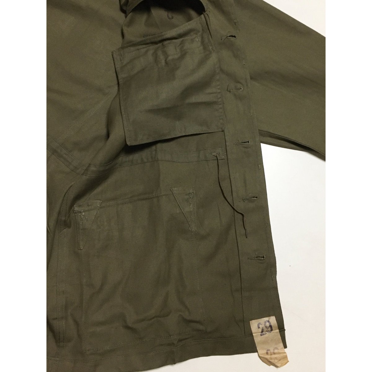 DEAD STOCK フランス軍 M47 フィールドジャケット　ホップサックサイズ29 50'sデッドストック