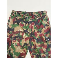 USED 80's スイス軍　M83 アルペンカモカーゴパンツ  44/72