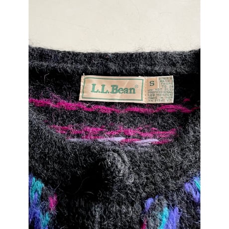 USED LL Bean モヘアカーディガン レディースS