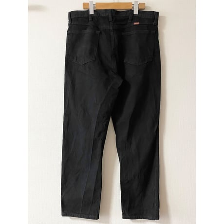 USED RUSTLER ブラックデニム 36/30