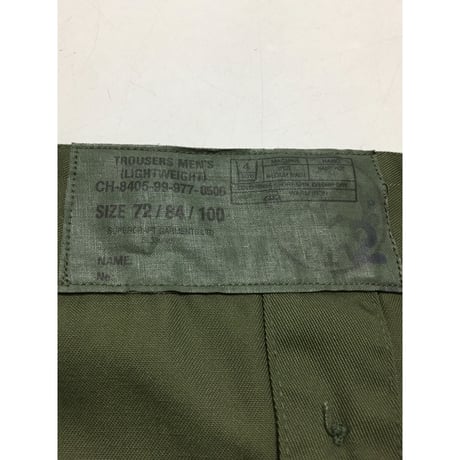 USED イギリス軍　ライトウェイトトラウザー 72/84/100 ベイカーパンツ