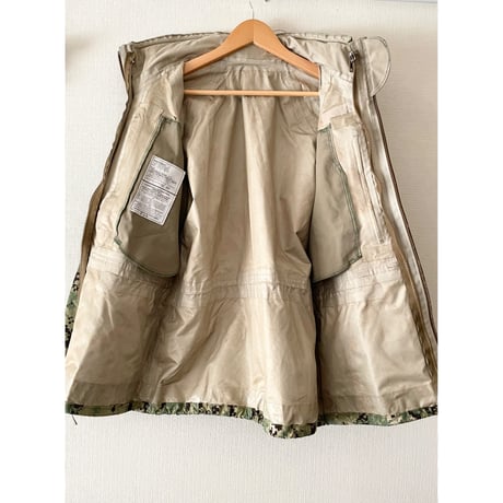 USED US NAVY AOR2 ゴアテックスパーカー SMALL-X SHORT