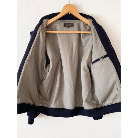 USED 80's Eddie Bauer ラグランスリーブ　ウールジャケット LARGE