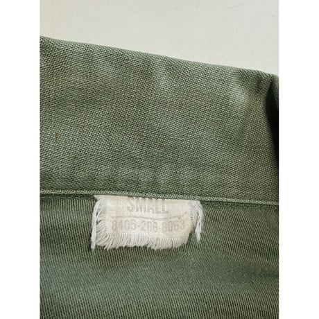 VINTAGE US ARMY ユーティリティシャツ 1st 後期 OG107 筒袖