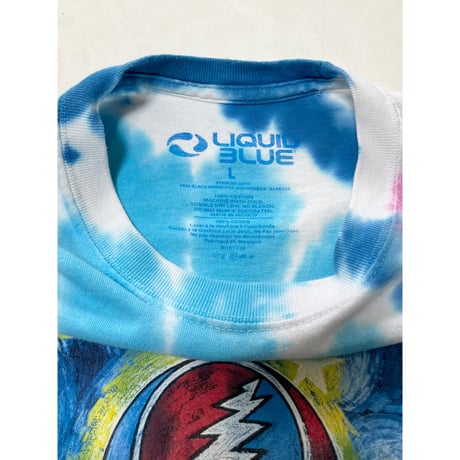 USED GRATEFUL DEAD タイダイTシャツ　Lサイズ LIQUID BLUE