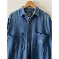 USED 90's OLD  GAP デニムシャツ M