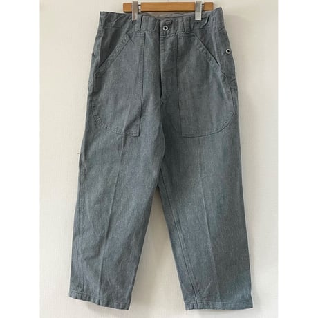 USED スイス軍　デニムワークパンツ 36/28相当 16