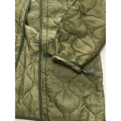 DEAD STOCK US ARMY M65フィッシュテールパーカー用キルティングライナー MEDIUM デッドストック 6