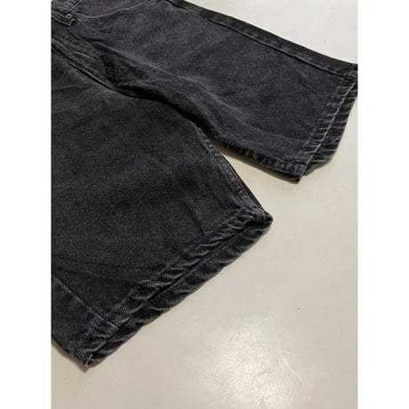USED 90's Levi's 505 ブラックデニムショートパンツ 29 アメリカ製　オレンジタブ