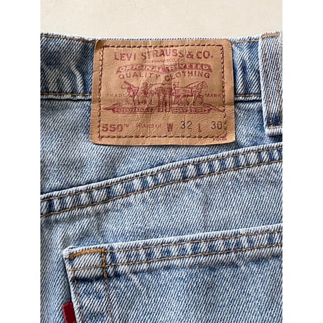 USED USA製　Levi's 550 32/30 サークルR ボタン裏 513