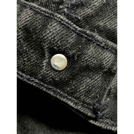 USED 90's Levi's 505 ブラックデニムショートパンツ 29 アメリカ製　オレンジタブ