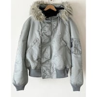 USED 90's  USA製 ALPHA N-2B シルバーグレー MEDIUM