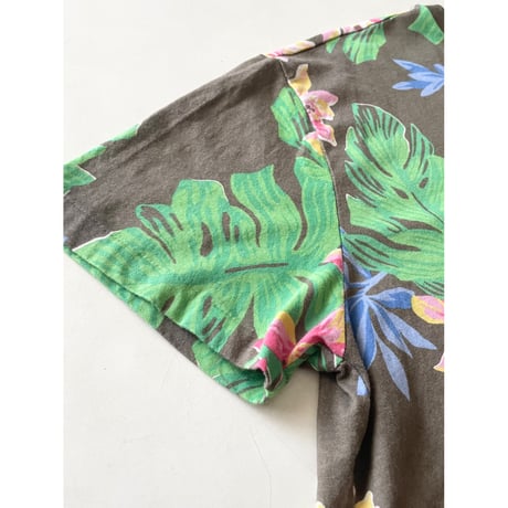 USED POLOラルフローレン 花柄ポケットTシャツ M