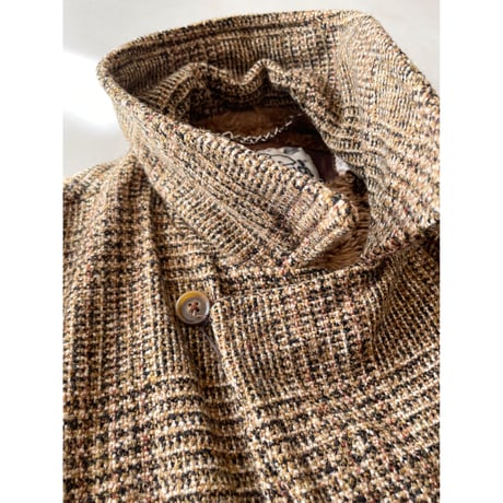 USED 70's Woolrich 裏ボアウールコート 40 グレンチェック