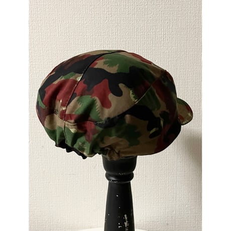 USED 80's スイス軍 M83 アルペンカモ　ワークキャップ M