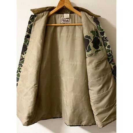 USED アメリカ製 Walls ダックカモハンティングJKT LARGE