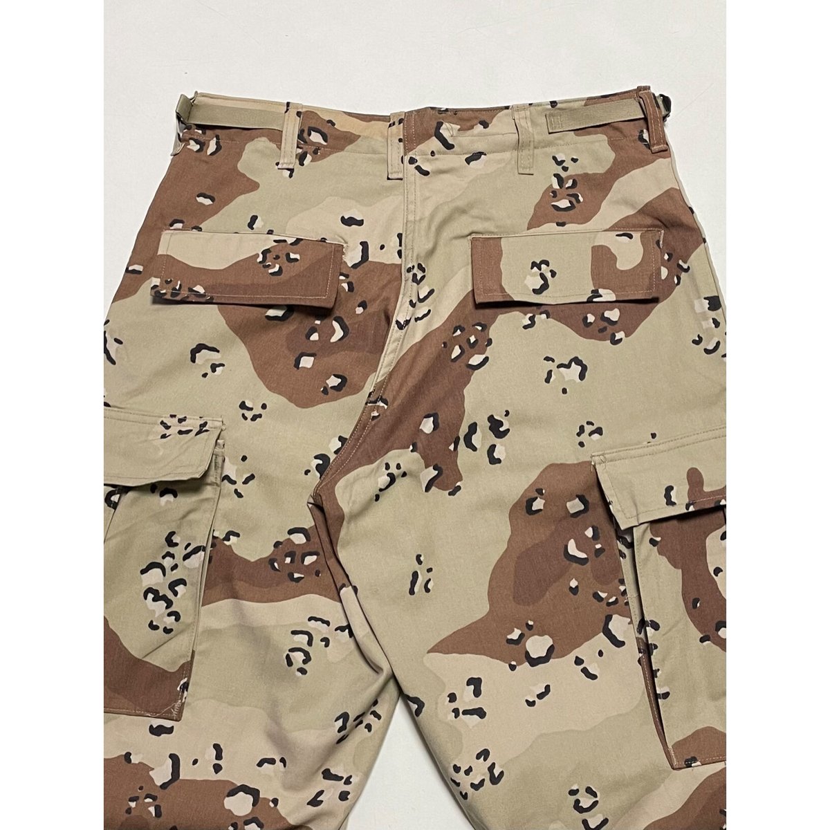 DEAD STOCK US ARMY 6カラーデザートカモ　カーゴパンツ パンツ SMALL-SHORT BDU チョコチップ