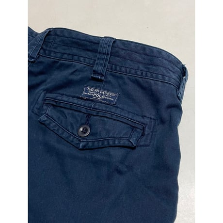 USED POLO ラルフローレン カーゴショーツ NAVY 38