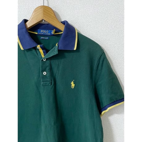 USED POLO ラルフローレン CUSTOM FIT ポロシャツ M