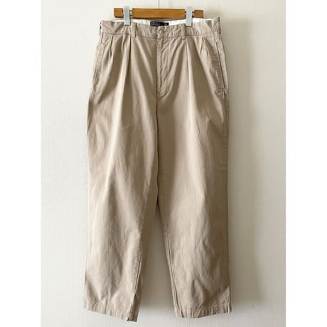 USED POLO ラルフローレン 90's ツータックチノ 34/30 ANDREW