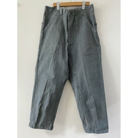 USED スイス軍　デニムワークパンツ 36/30相当 15