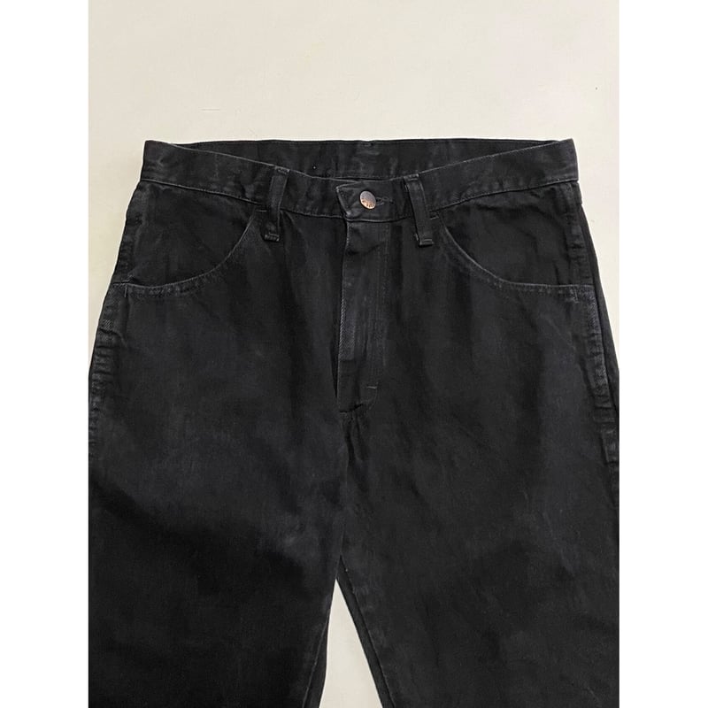 USED RUSTLER ブラックデニム 31/30 | FBR TRADING