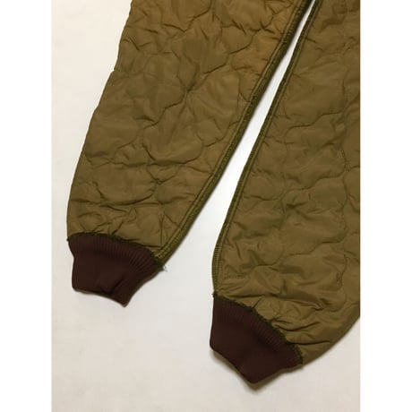 USED チェコ軍　M85 キルティングライナーパンツ　小さめサイズ　USED 美中古　8