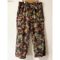 USED 80's スイス軍 M83 アルペンカモ　カーゴパンツ 44/76