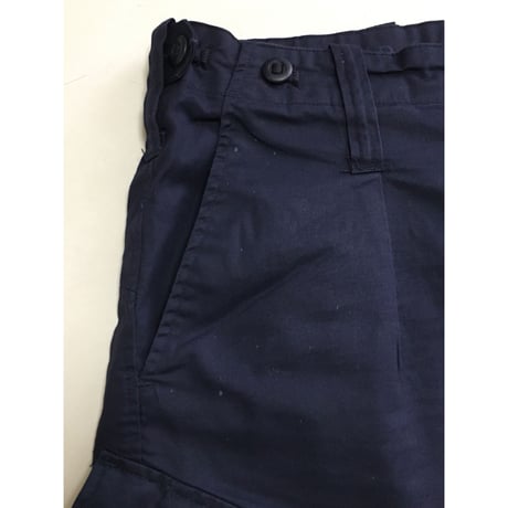 USED ロイヤルネイビー　カーゴパンツ 斜めポケット　75/88/104 イギリス軍