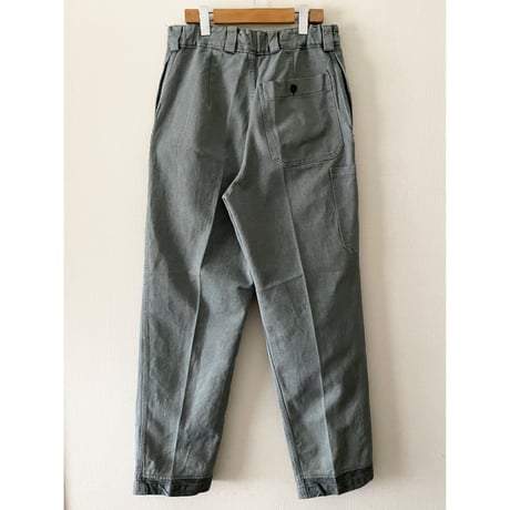 USED 80's スイス軍　デニムワークパンツ 45/80