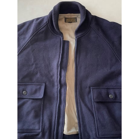 USED 80's Eddie Bauer ラグランスリーブ　ウールジャケット LARGE