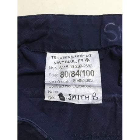 USED ROYAL NAVY カーゴパンツ　斜めポケット80/84/100 イギリス軍