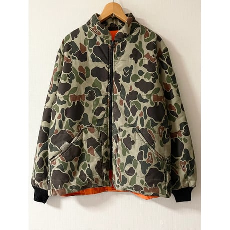 USED アメリカ製　Walls ダックカモハンティングJKT MEDIUM リバーシブル