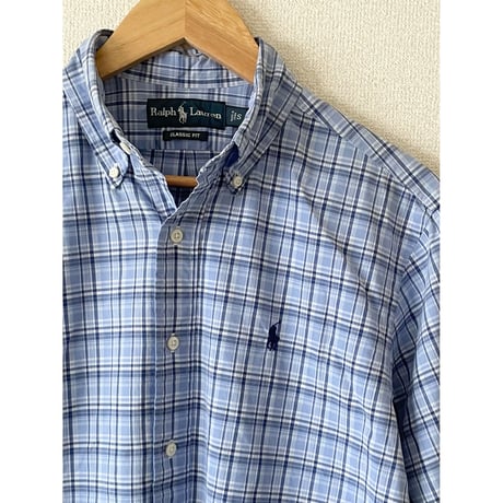 USED Ralph Lauren ボタンダウンシャツ CLASSIC FIT S