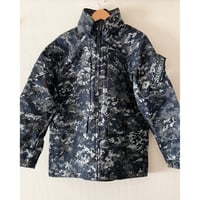 USED US NAVY NWU ゴアテックスパーカー SMALL-X SHORT