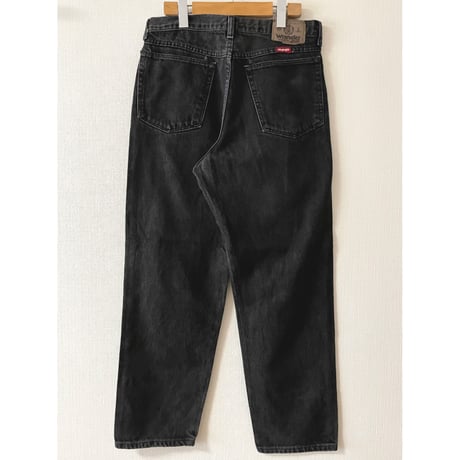 USED Wrangler ブラックデニム 33/30 90's 美品