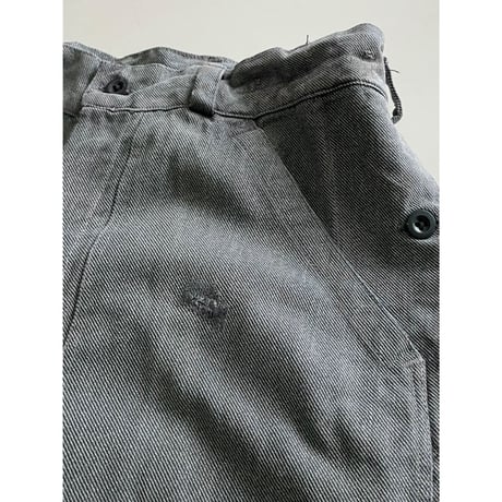 USED スイス軍　デニムワークパンツ 45/72