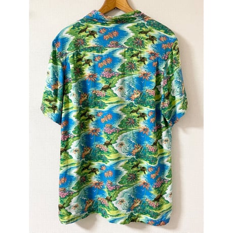 USED POLO ラルフローレン ボーイズ　アロハシャツ XL