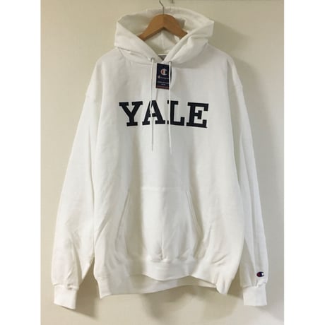 Champion チャンピオン　YALE パワーブレンド　パーカー WHITE
