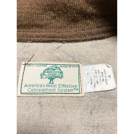 USED 80's MOSSY OAK リアルツリーJKT XL アメリカ製