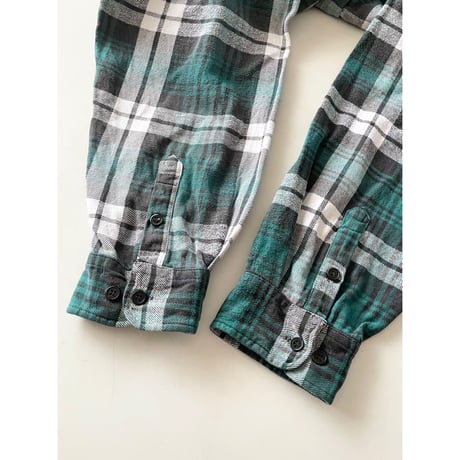 USED 90's FIVE BROTHER ヘビーネルシャツ 2XL