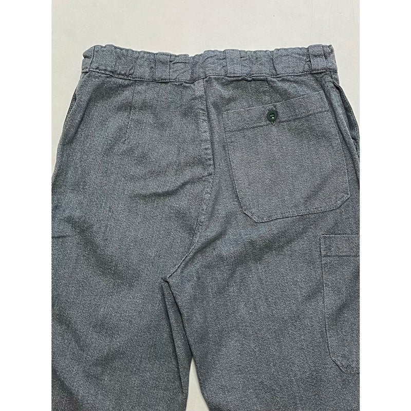 USED スイス軍 デニムワークパンツ 32/28相当 10 | FBR TRADING