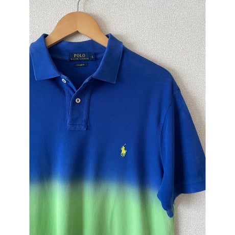 USED POLOラルフローレン  CUSTOM FIT ポロシャツ L