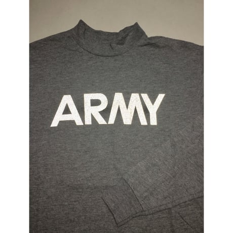 米軍 IPFU 長袖ハイネック ARMY Tシャツ