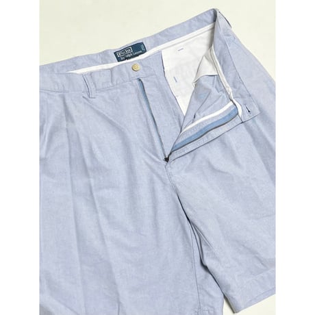 USED POLO ラルフローレン TYLER SHORT オックスフォード 36 BLUE