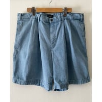 USED 90's リーバイス DOCKERS ツータックシャンブレーショートパンツ 38