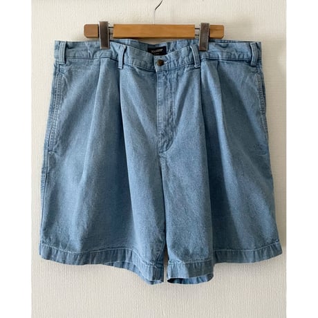 USED 90's リーバイス DOCKERS ツータックシャンブレーショートパンツ 38